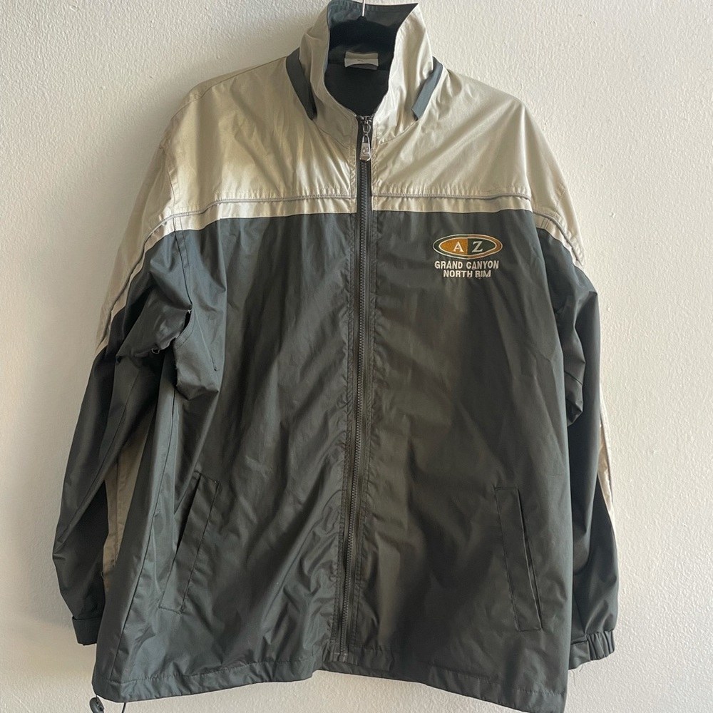 Green Windbreaker